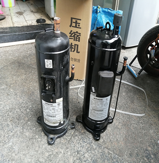 卧龙中央空调压缩机的更换维修